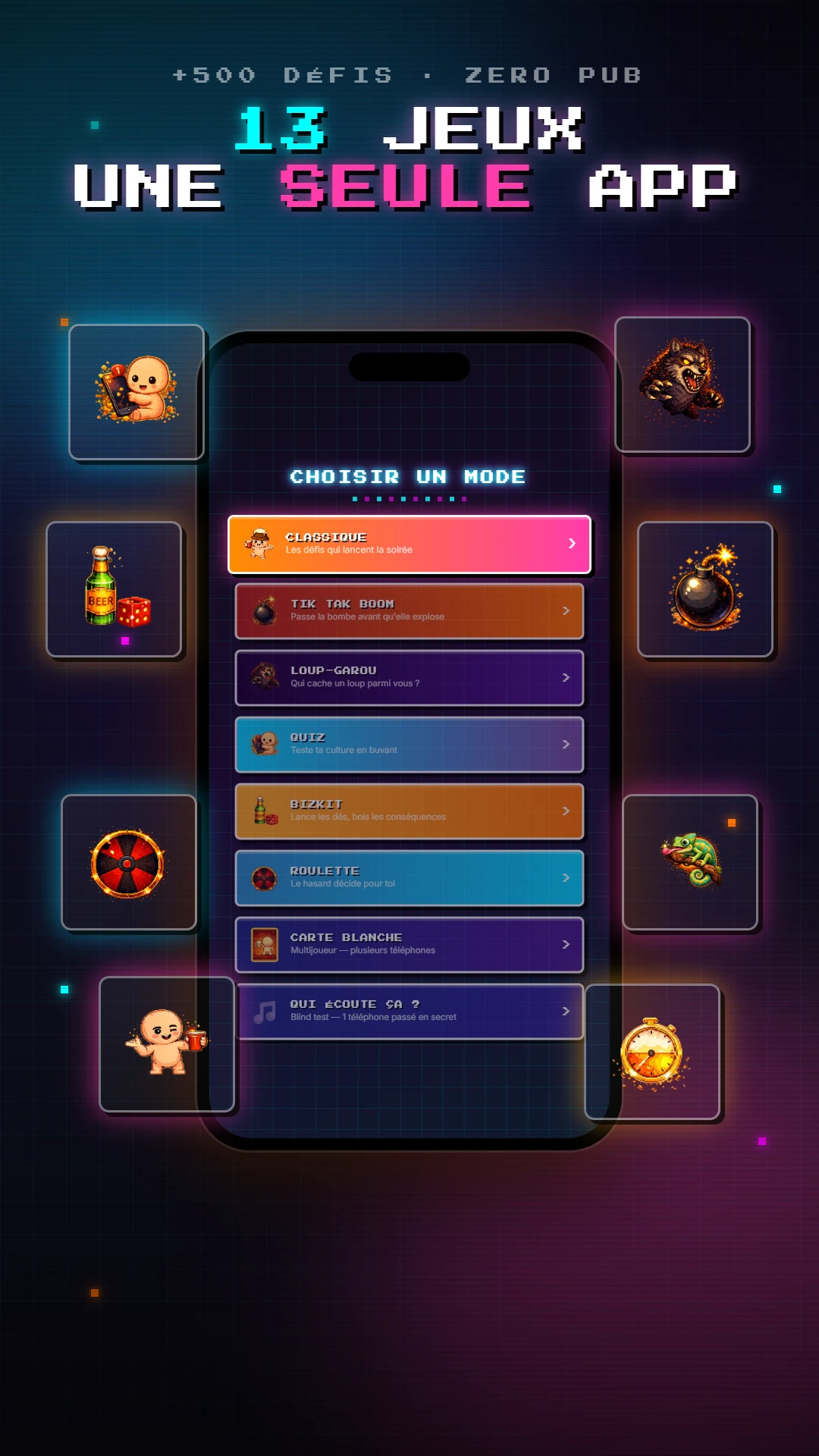 Yamikapiko - Jeu de soirée screenshot